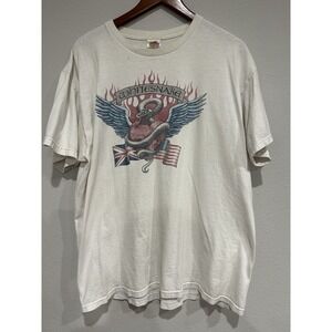 Vintage original‎ Whitesnake "rhytm and blues show" Rock Concert T Shirt XL